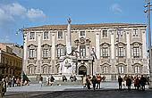 Catania, the main square with the Elephant fountain 